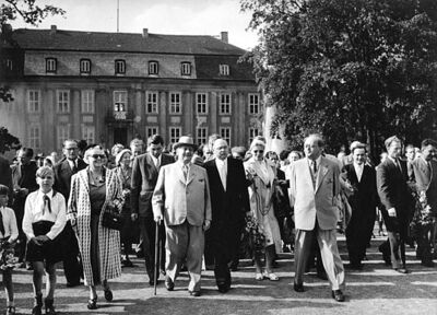 Eröffnung vom Tierpark Berlin 1955